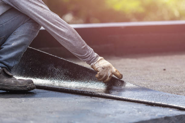Professional Basement Waterproofing technician working in Sleepy Eye, MN